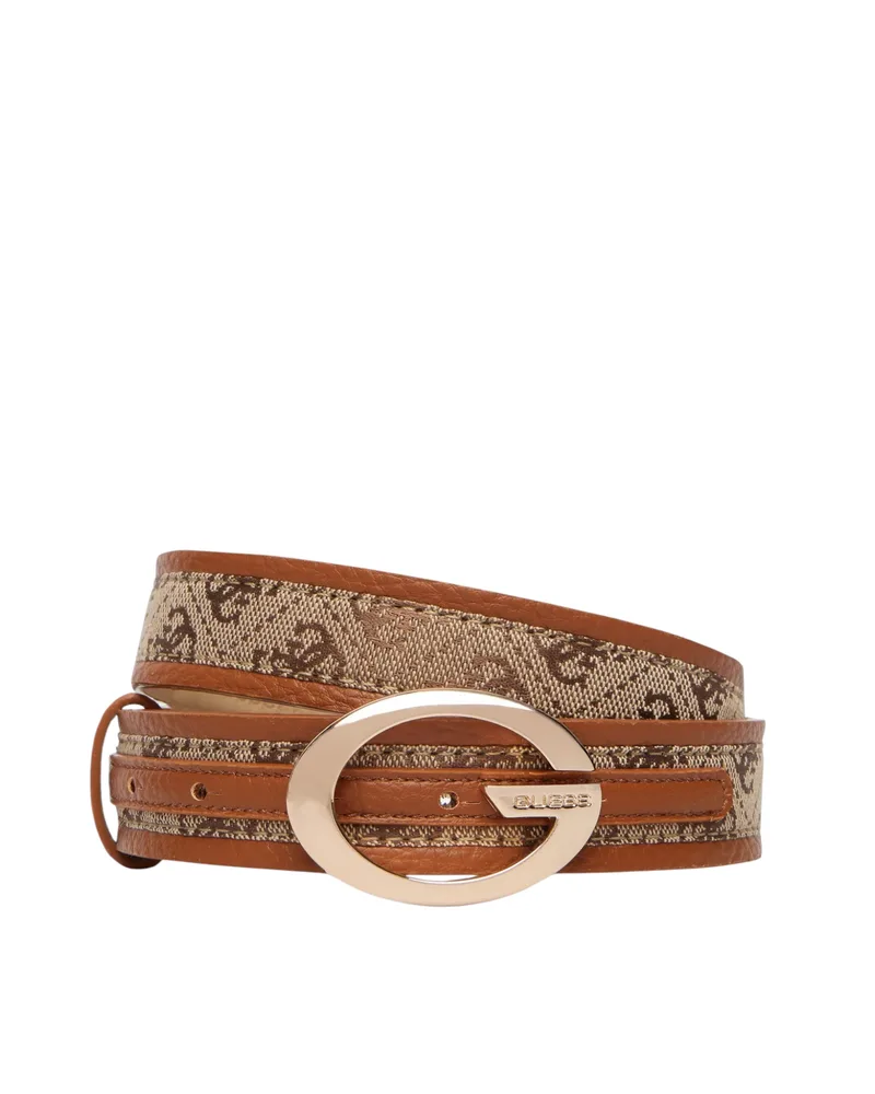 Guess Γυναικεία Ζώνη Camden BW9467P6330-LGA Καφέ