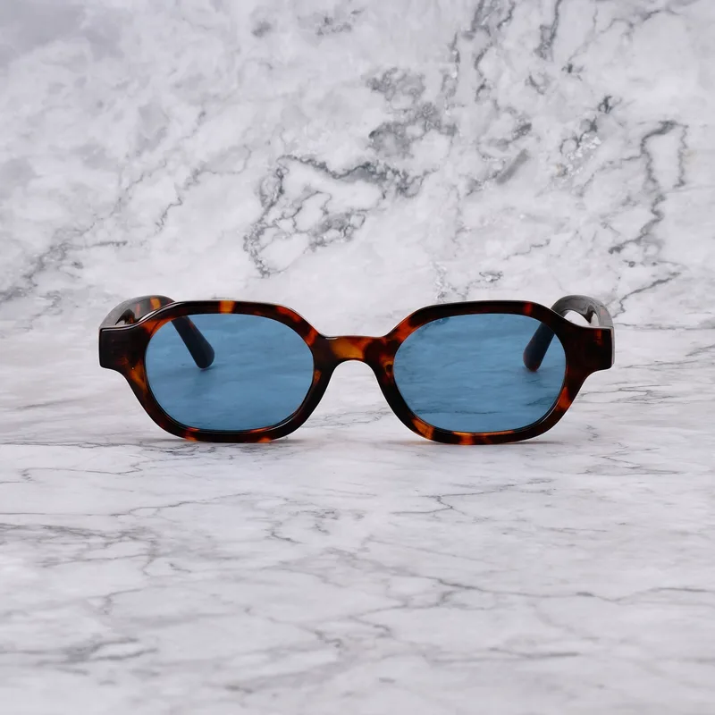 NICO 33EP7 - NICO - TORTOISE - BLUE Sunglasses | Tortoise | Blue Shades | Explicit Poets Sunglasses