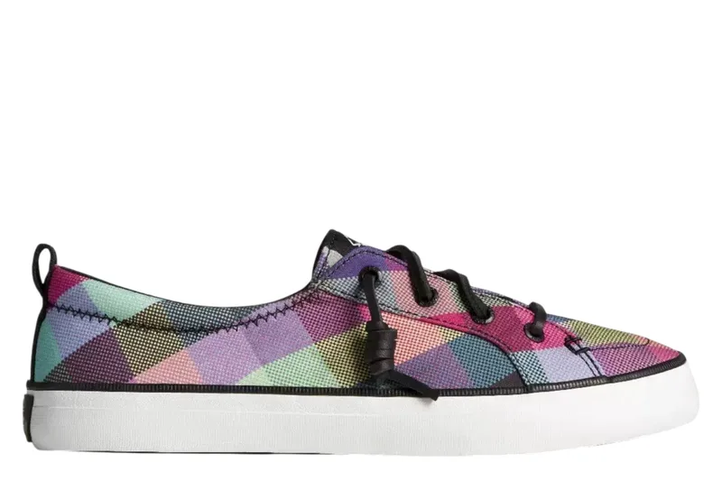 Sneaker Sperry Crest Vibe Gingham Seacycled STS88473-GINGHAM BLACK Γυναικείο