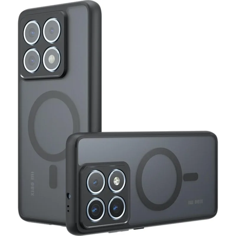 Θήκη Xiaomi 14T Techsuit PureFrost Σκληρή Ημιδιάφανη με MagSafe - Frosted Black (5949419320628)