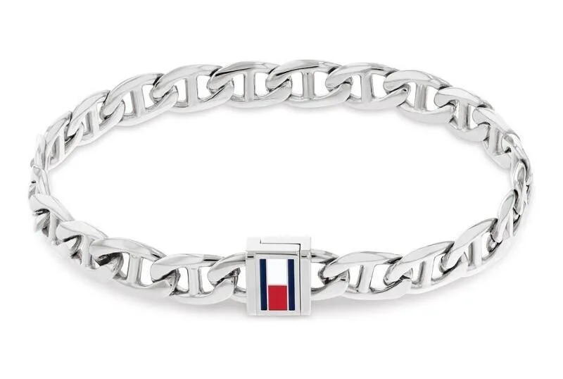 TOMMY HILFIGER Βραχιόλι από ανοξείδωτο ατσάλι Silver 2790645