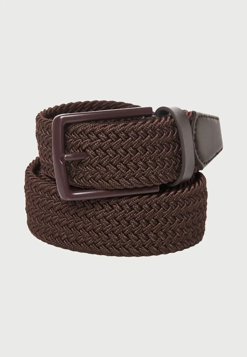 Funky Buddha Ανδρική υφασμάτινη ζώνη FBM013-031-10 Καφέ