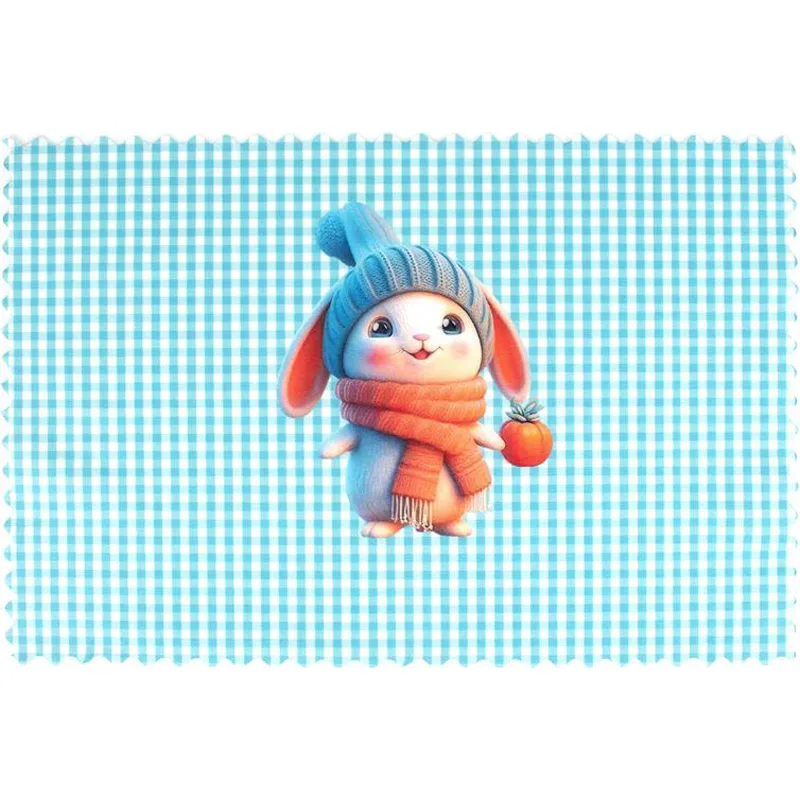 Σουπλά 35x50 Dimcol Winter Bunny 39 Light Blue