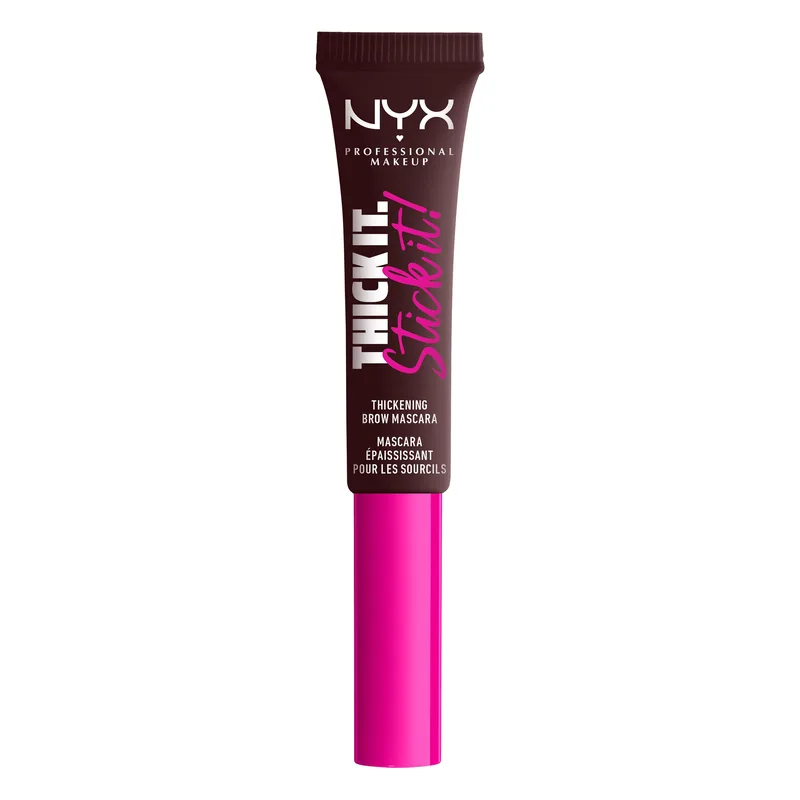 Nyx Professional Makeup Thick It Stick It Brow Mascara 07 Espresso Τζέλ Μάσκαρα Προσαρμόσιμης Έντασης Για Πιο Πυκνά Φρύδια 7 ml