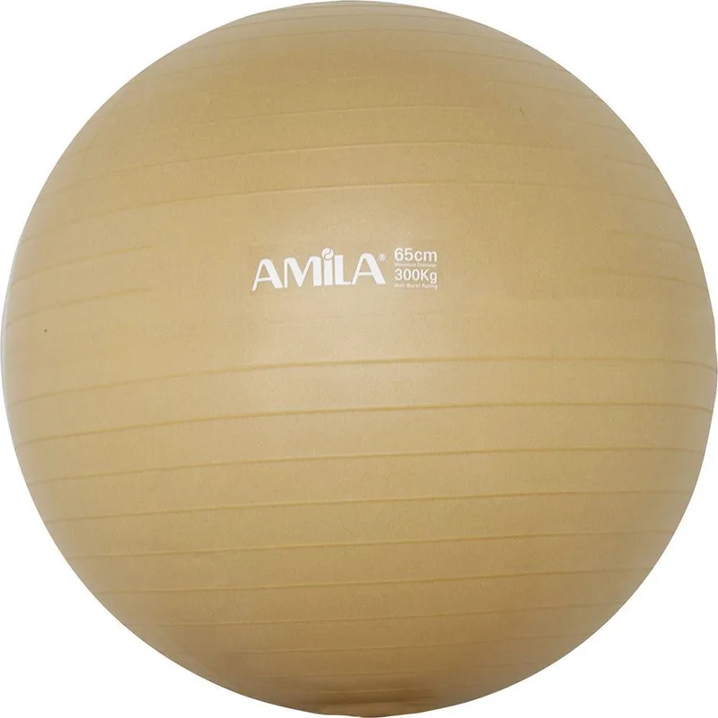 ΜΠΑΛΑ ΓΥΜΝΑΣΤΙΚΗΣ AMILA GYMBALL 95847 ΧΡΥΣΗ (65 CM)