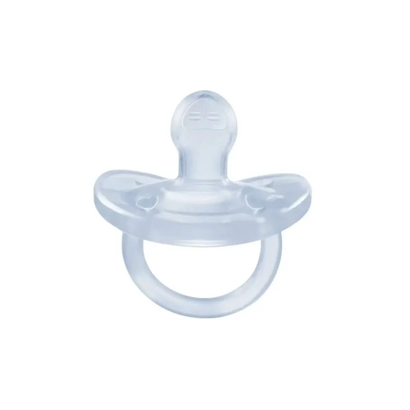 Chicco Πιπίλα Όλο Σιλικόνη ΓΑΛΑΖΙΟ 0-6M+