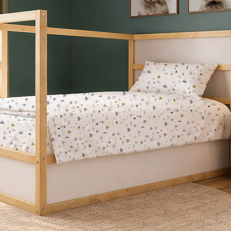 Σεντόνια Μονά Σετ Dimcol Whimsical Mountainside 588 Grey
