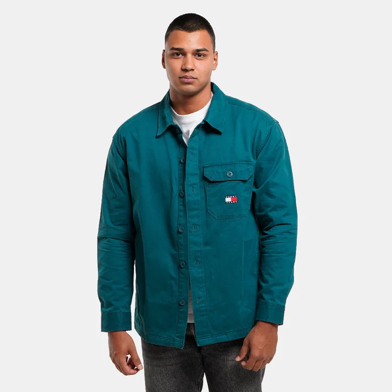 Tommy Jeans Essential Solid Oversized Ανδρικό Πουκάμισο (9000201074_81044)