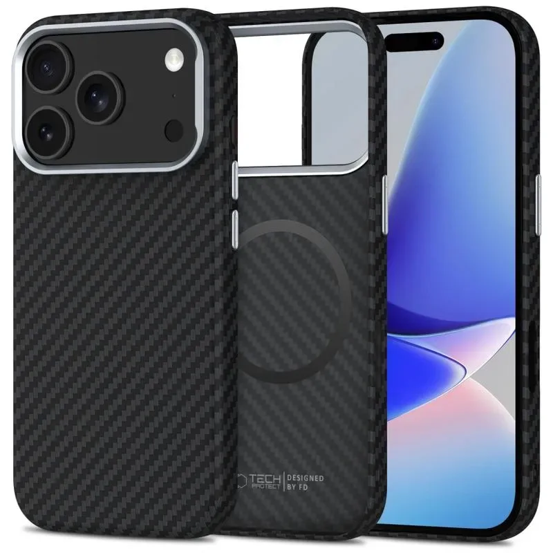 Θήκη Tech-Protect Ion Carbon Magsafe Black iPhone 17 Pro Max
