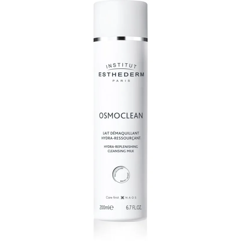 Institut Esthederm Osmoclean Hydra-Replenishing Cleansing Milk απαλό καθαριστικό γαλάκτωμα με ενυδατικό αποτέλεσμα 200 ml
