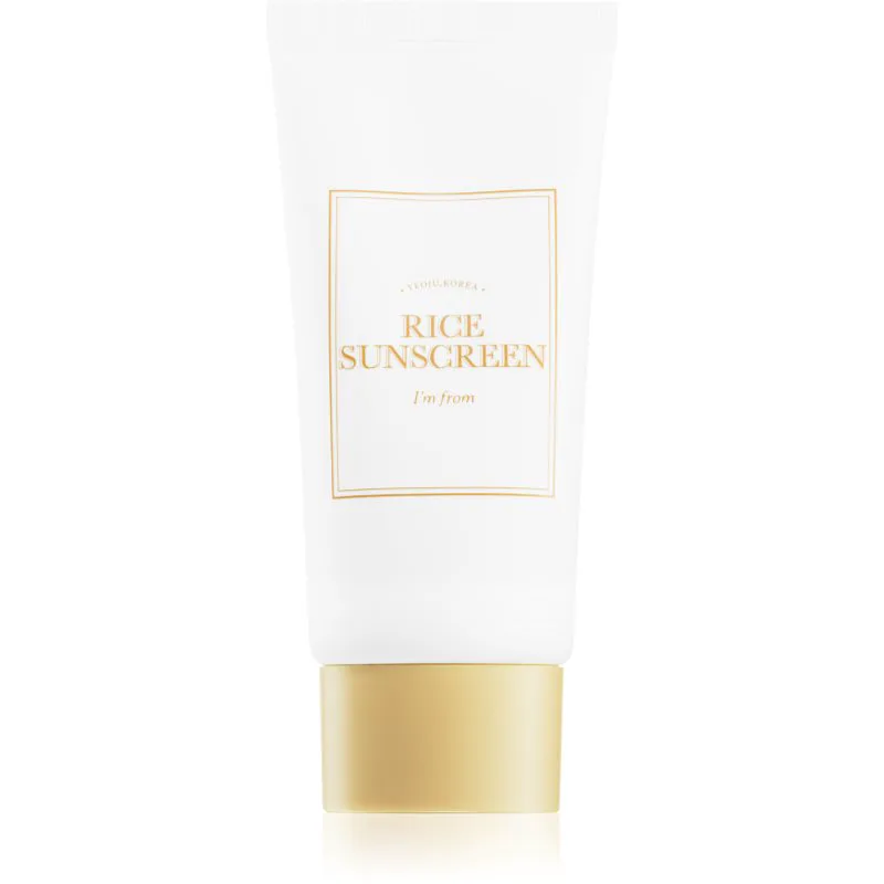 I'm from Rice Sunscreen ενυδατική προστατευτική κρέμα SPF 50+ 50 ml