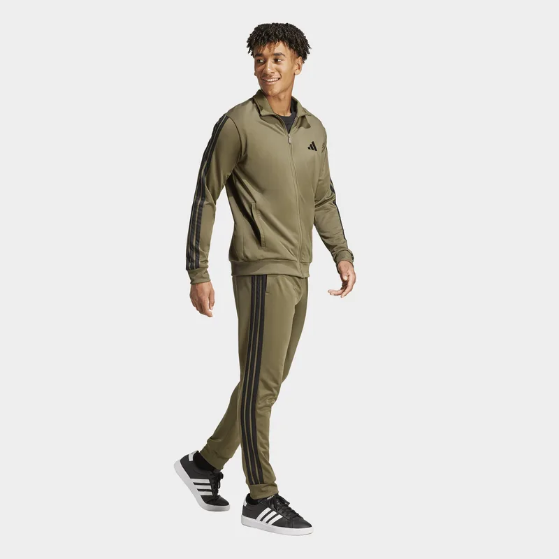 adidas Sportswear Basic 3-Stripes Trico Ανδρικό Σετ Φόρμας (9000220706_66178)