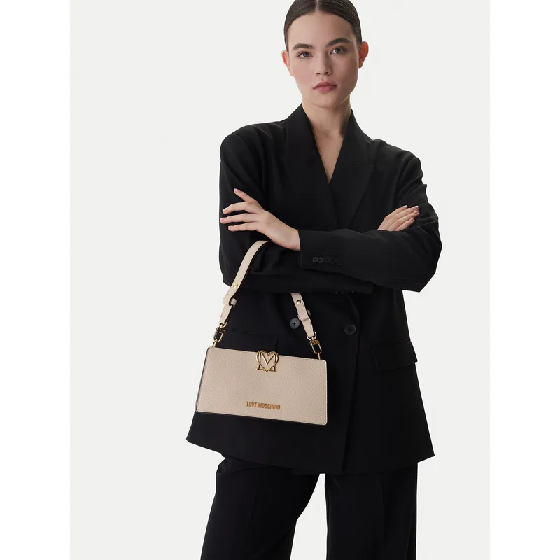 Τσάντα LOVE MOSCHINO JC4128PP1OLM0110 Εκρού