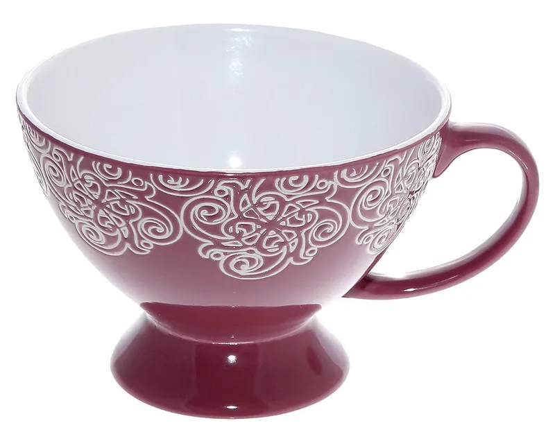 DIS. VIENNA ΜΠΩΛ ΜΕ ΠΟΔΙ & ΛΑΒΗ ΜΠΟΡΝΤΩ 320ML13.3x9.5 Κ6/Μ24