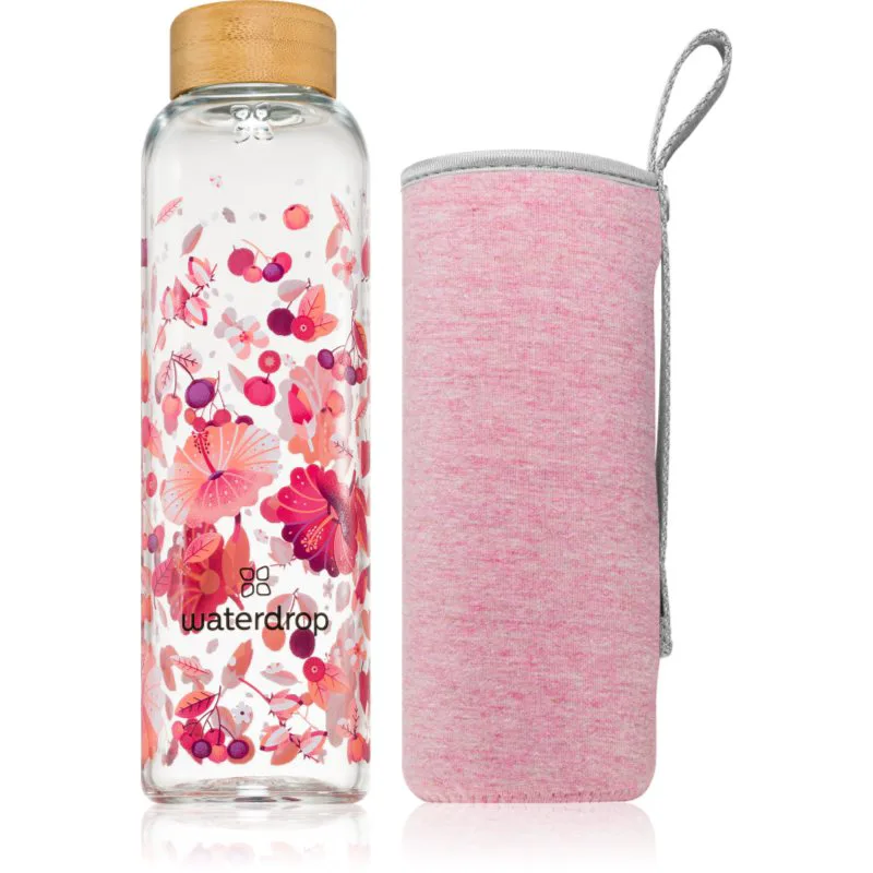 Waterdrop Glass Edition γυάλινο μπουκάλι νερού Relax 600 ml
