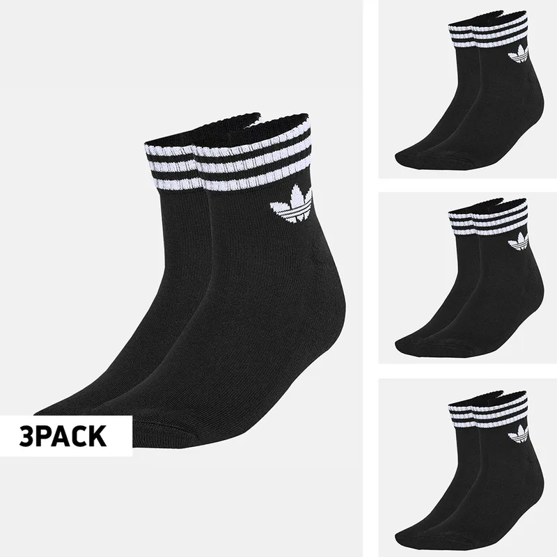 adidas Originals 3 Stripes Ankle 3-Pack Κάλτσες (9000236468_3625)