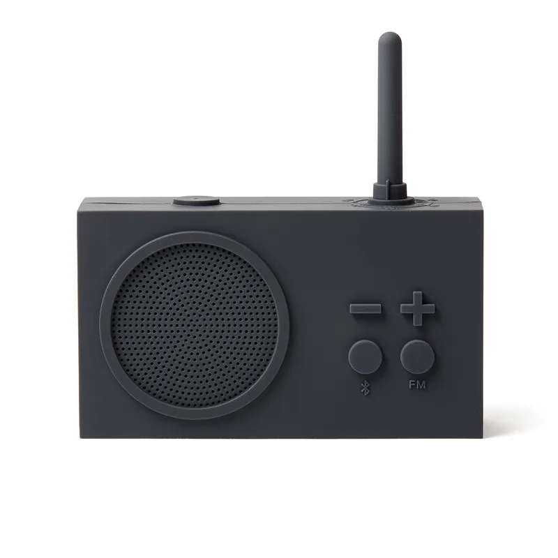 Ραδιόφωνο FM & 3W Ηχείο Bluetooth® TYKHO 3 - Ανθρακί
