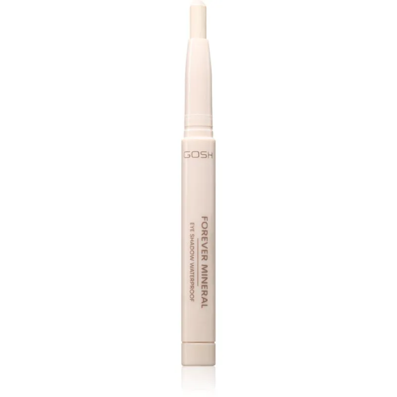 GOSH COPENHAGEN Forever Mineral Shimmer αστραφτερές σκιές ματιών σε μολύβι απόχρωση 001 Pearly White 1.4 γρ
