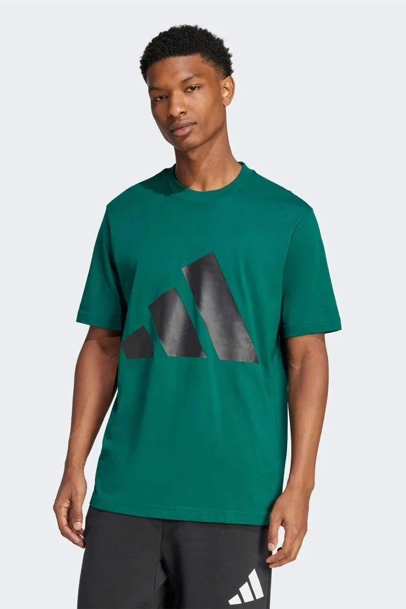 Adidas ανδρικό T-shirt Standard Fit "Essentials Big Logo" - JE8932 Πράσινο