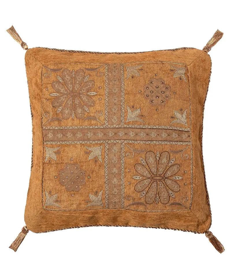 Μαξιλαροθήκη Διακόσμησης Silk Fashion 001Χρυσό 45x45