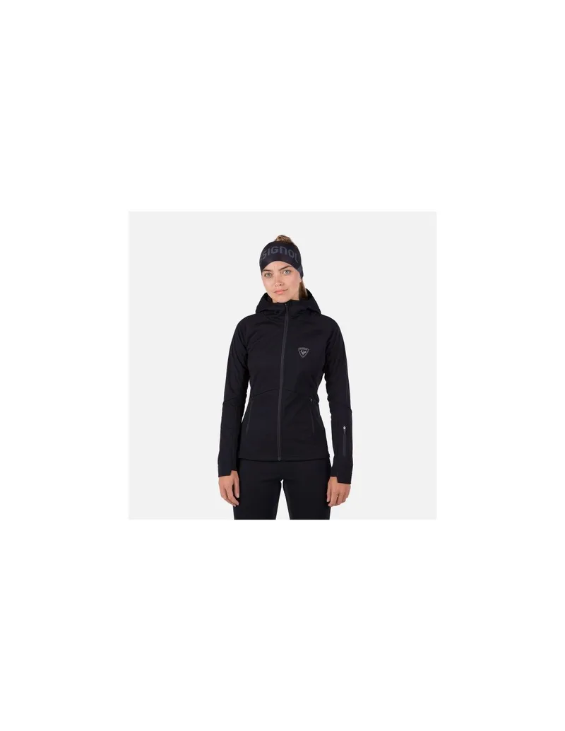 Rossignol W Genetys Hood Jkt Jacket Black