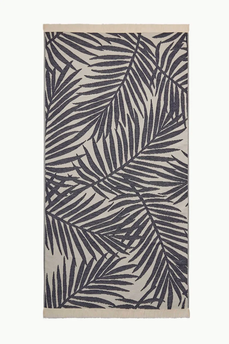 Coincasa unisex πετσέτα θαλάσσης jacquard 90 x 170 cm - 006815739 Μπεζ