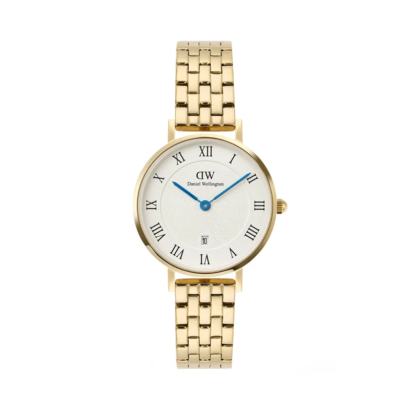Ρολόι Daniel Wellington Petite Roman Numerals DW00100857 Χρυσό