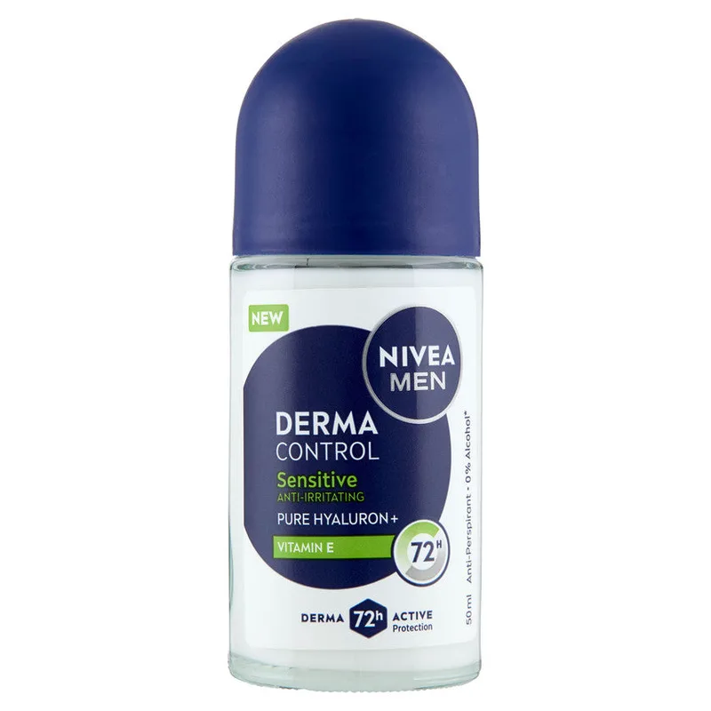 Nivea Derma Control Sensitive - Roll-on Deodorant 50 ml