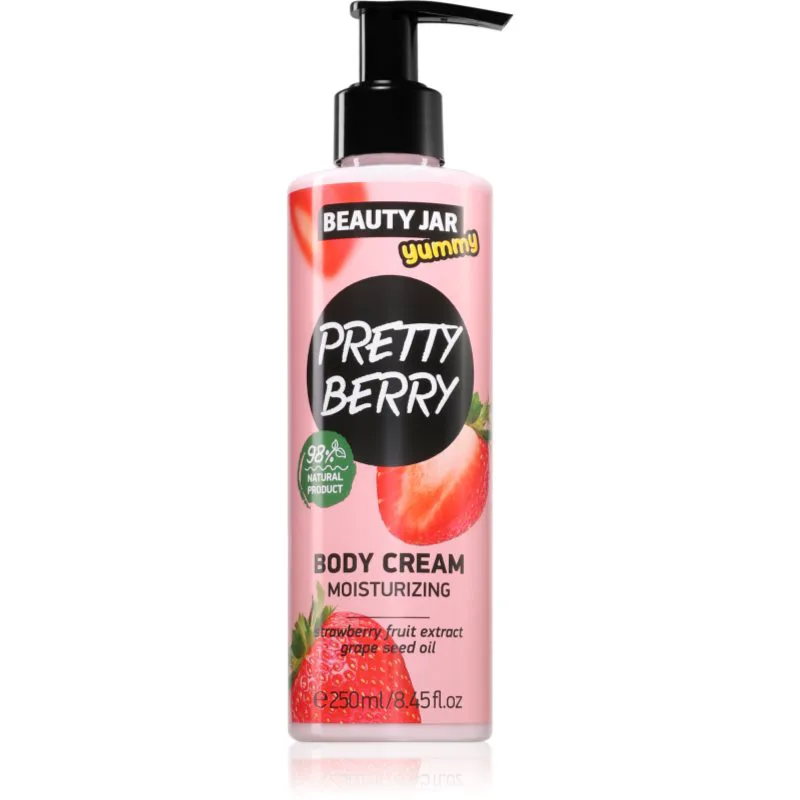 Beauty Jar Yummy Pretty Berry ενυδατική κρέμα σώματος 250 ml