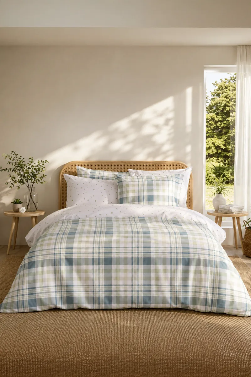 Σετ Σεντονια King Size Miles Nima 280x270x0cm Μονόχρωμο