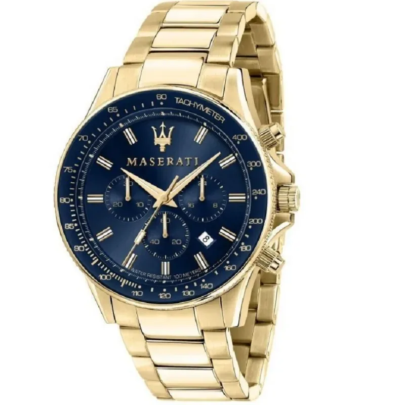 Ρολόι Ανδρικό Maserati Sfida Chronograph R8873640008 R8873640008 Ατσάλι