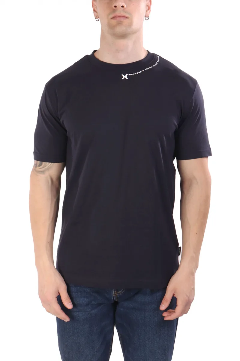 RICHMOND X T-SHIRT FYAMI LOGO ΜΠΛΕ