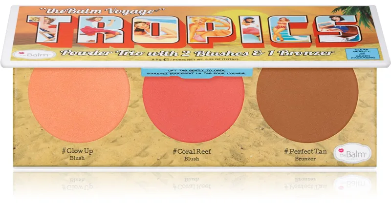 theBalm Voyage Tropics bronzer and blush 8.5 g