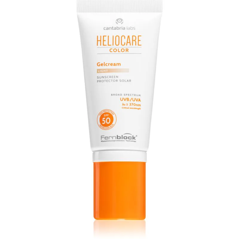 Heliocare Color Gelcream τζελ κρέμα με απόχρωση SPF 50 απόχρωση Light 50 ml