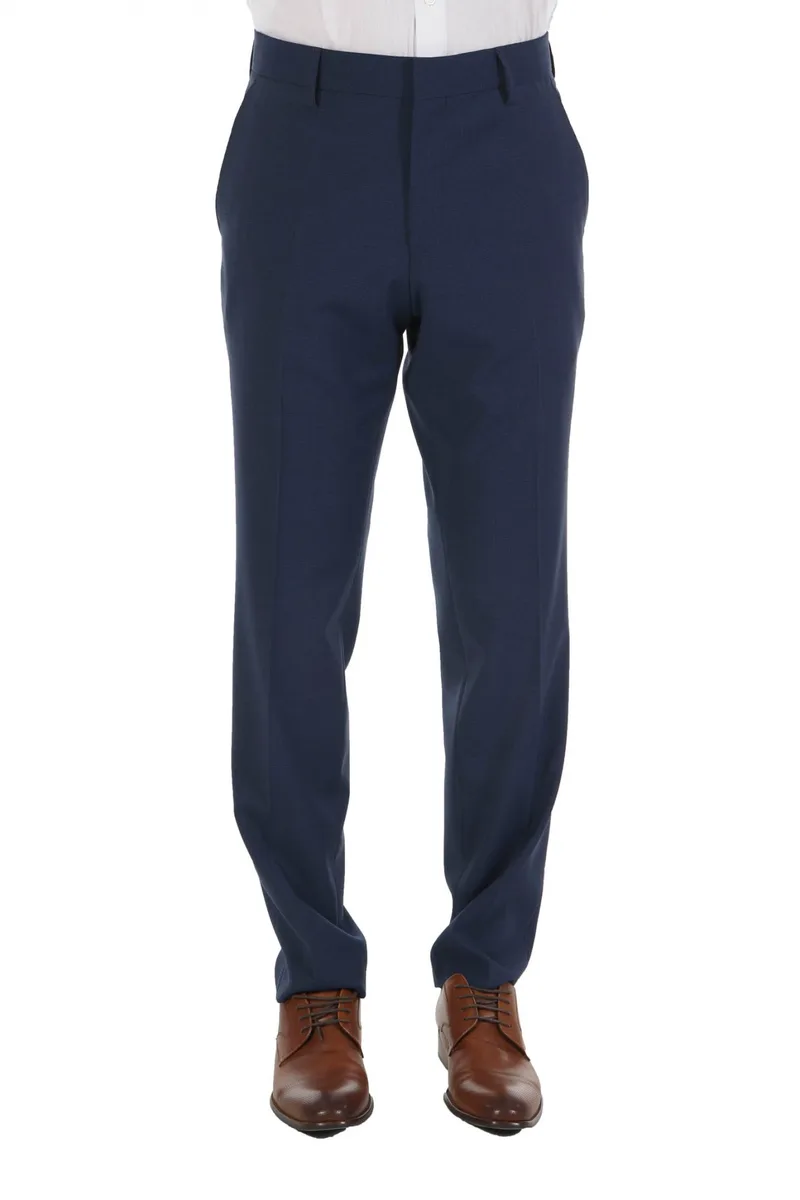 BOSS ΠΑΝΤΕΛΟΝΙ ΚΟΣΤΟΥΜΙΟΥ ΜΙΚΡΟΣΧΕΔΙΟ SLIM FIT H-GENIUS-MM-224 ΜΠΛΕ