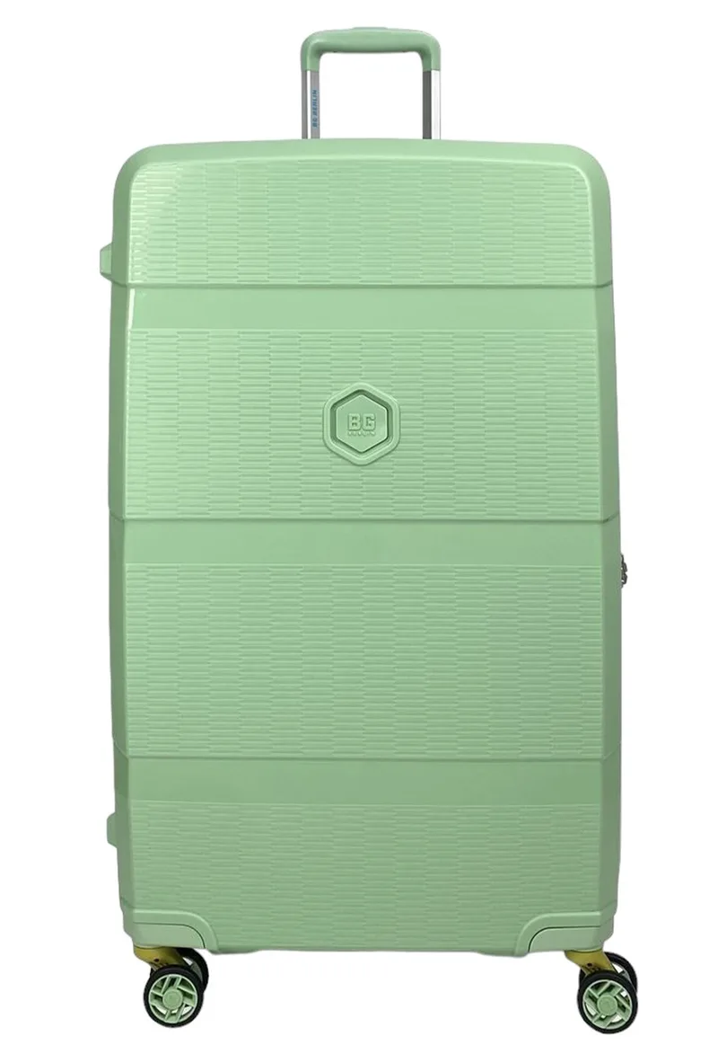 Σκληρή Βαλίτσα BG Berlin Μεσαία Εxpandable 69.5×44×29cm Σειρά Zip2 BG003-76-GREE-26-GREEN