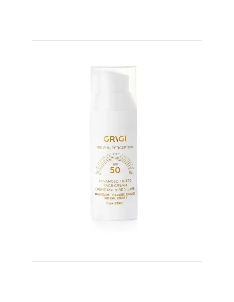 GRIGI THE SUN PERCEPTION TINTED FACE CREAM SPF50 50ml