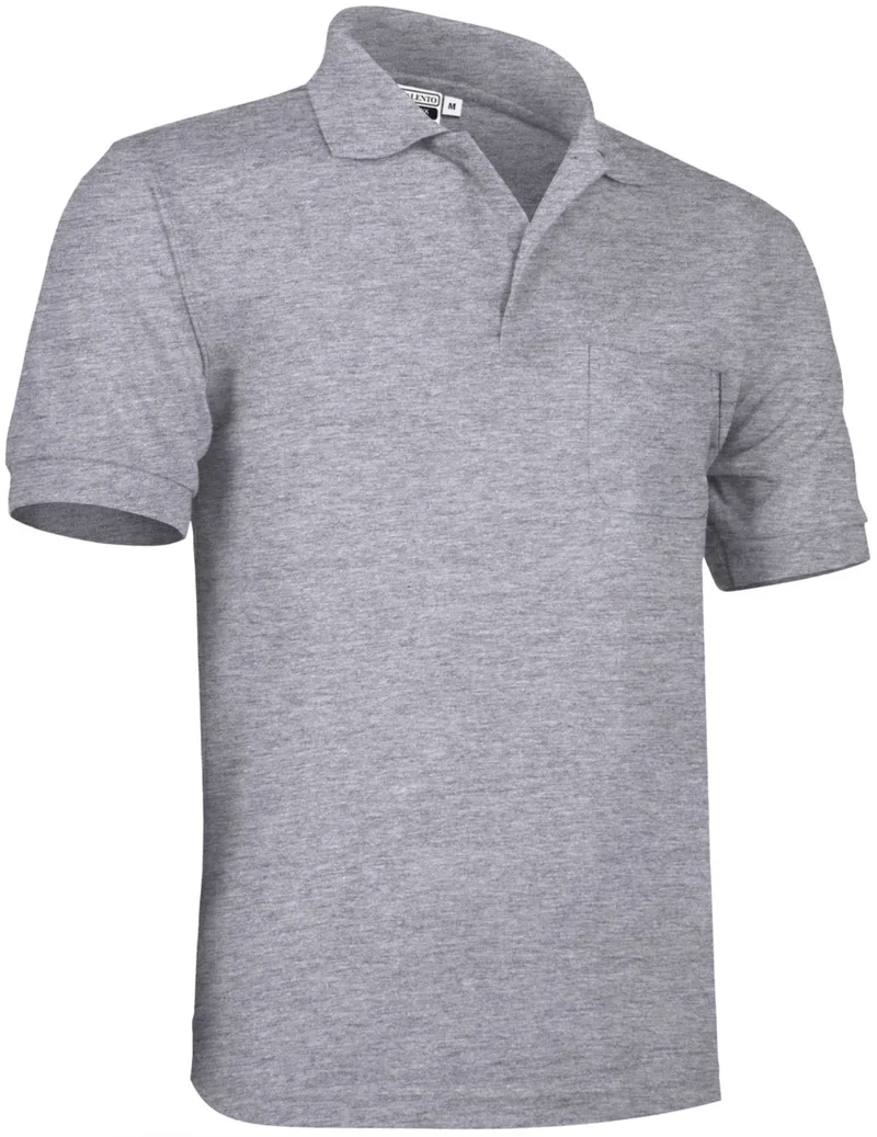 Κοντομάνικο Polo Shirt HAWK Valento POVATOBGR Marengo Vigore