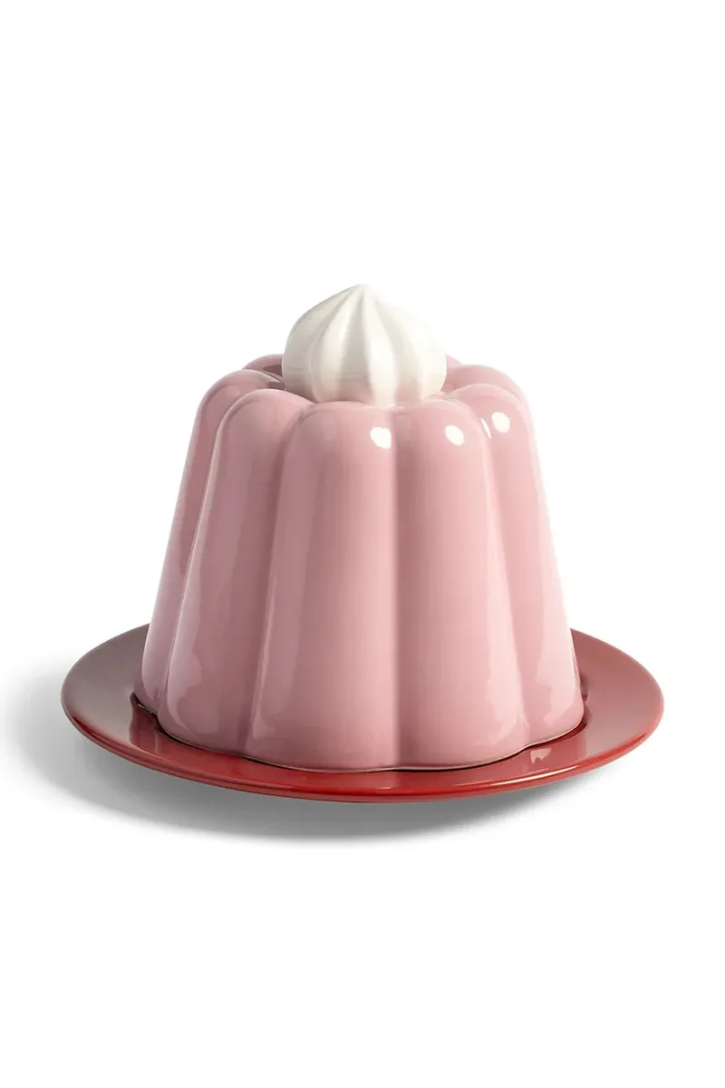 Πιάτο με καπάκι &k amsterdam Cloche pudding 14 x 17 cm