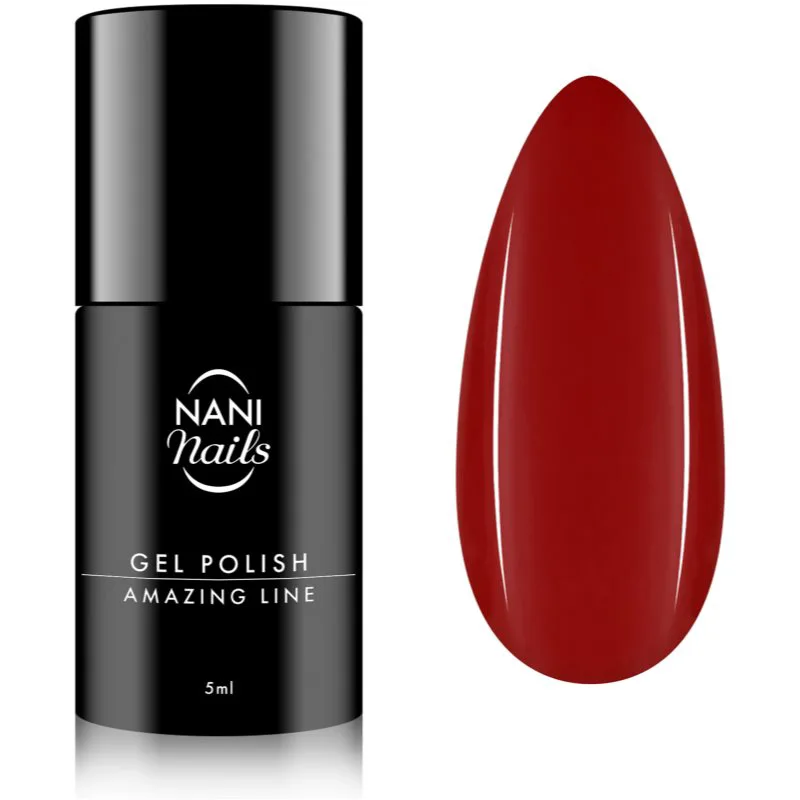 NaniNails NANI Amazing Line τζελ βερνίκι νυχιών απόχρωση Scarlet Flame 5 ml