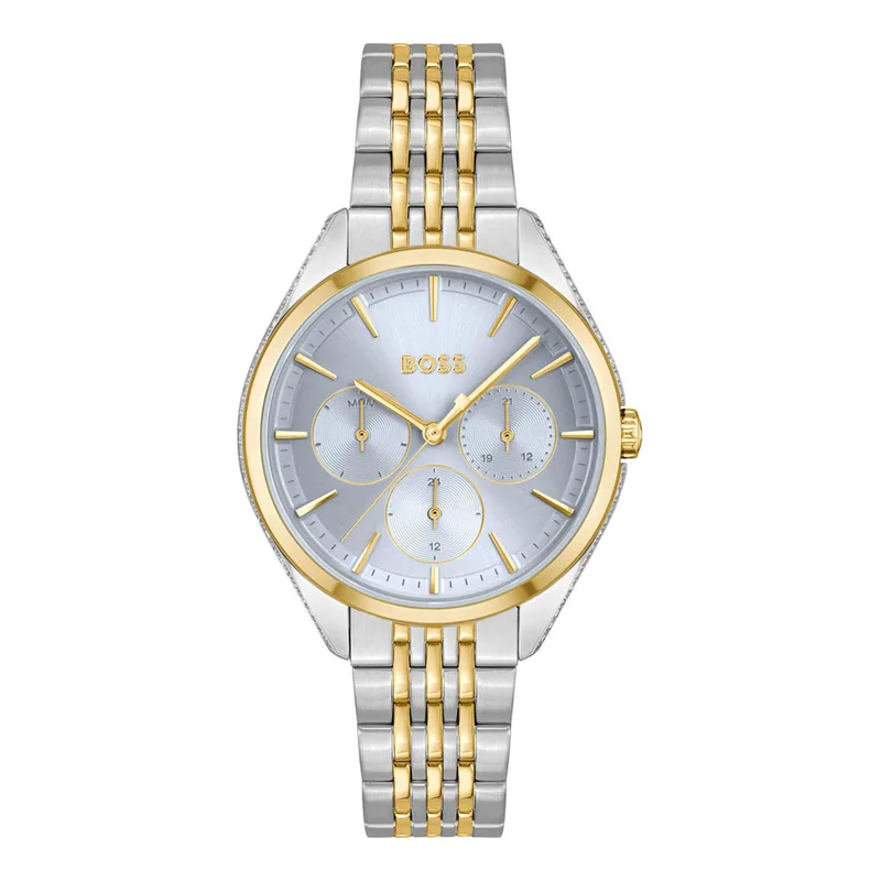 BOSS Saya Two Tone Stainless Steel Bracelet Multifunction 1502702