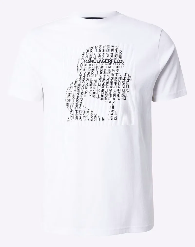 KARL LAGERFELD T-SHIRT CREWNECK 755075-561252-10 White