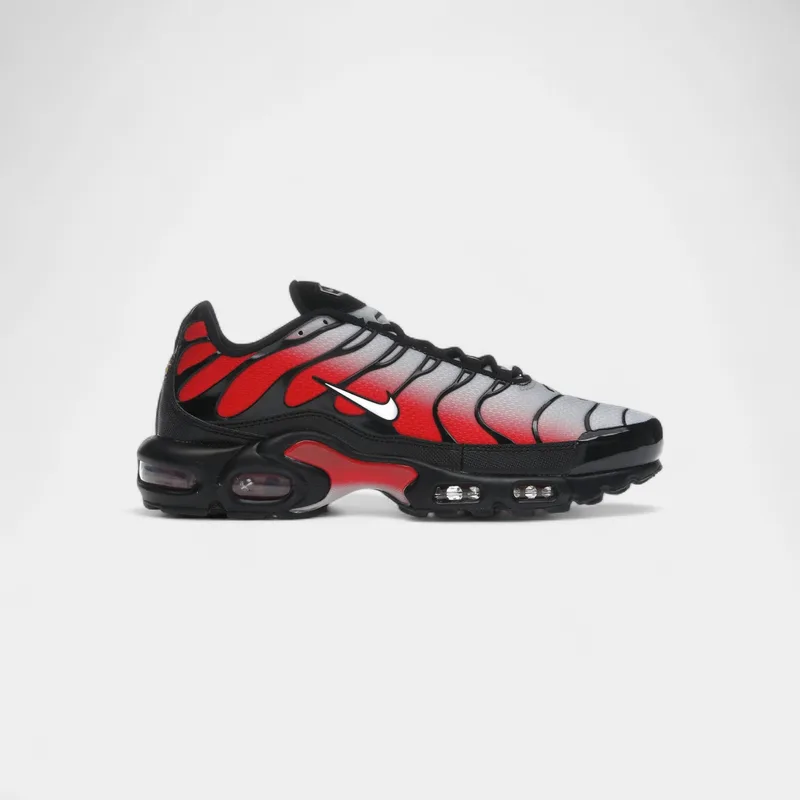 Sneakers Nike Air Max Plus Pure Platinum University Red Black White