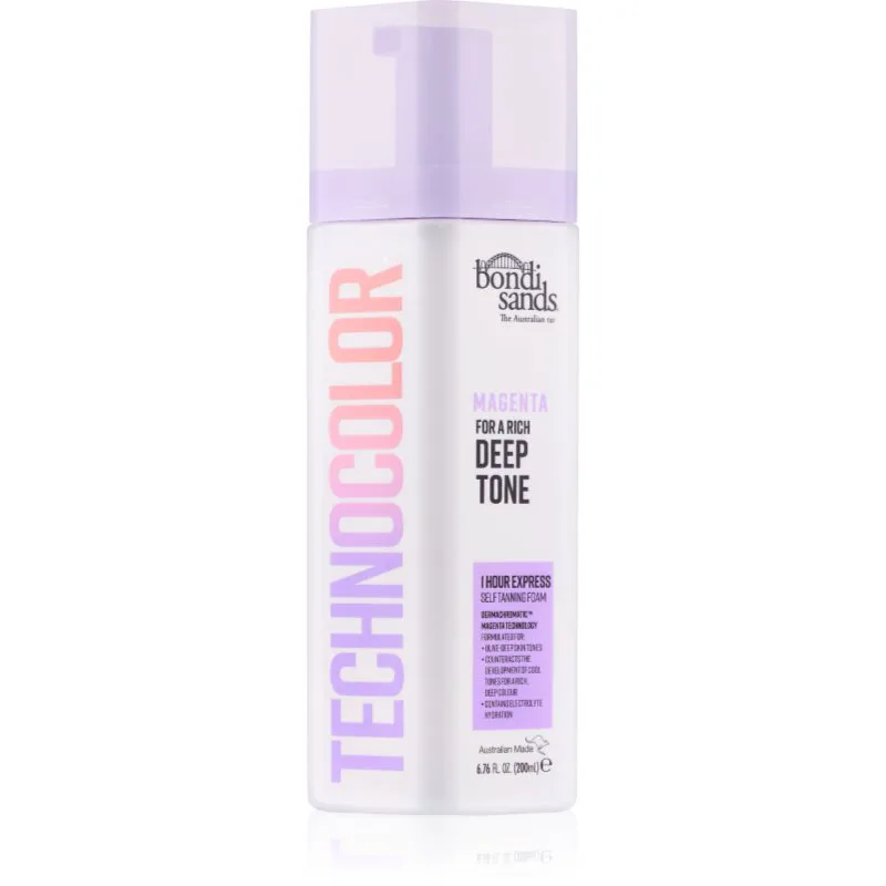 Bondi Sands Technocolor Magenta αφρός αυτομαυρίσματος απόχρωση Deep Rich Tone 200 ml