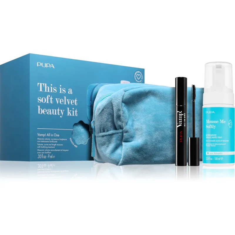 PUPA Milano VAMP! Kit – All in One + Mousse Me Soft σετ δώρου Τα μάτια 1 τμχ