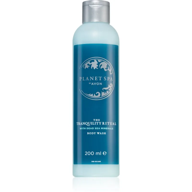 Avon Planet Spa The Tranquility Ritual ενυδατικό τζελ ντους με μεταλλικά στοιχεία απο τη Νεκρά θάλασσα 200 ml