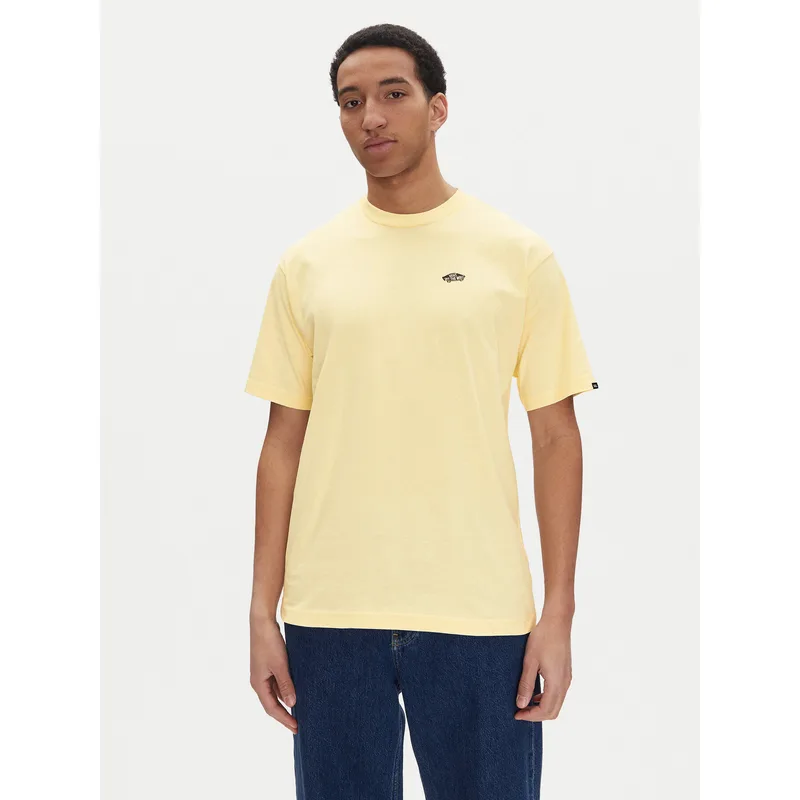 Vans T-Shirt Style 76 II VN000P50 Κίτρινο Loose Fit