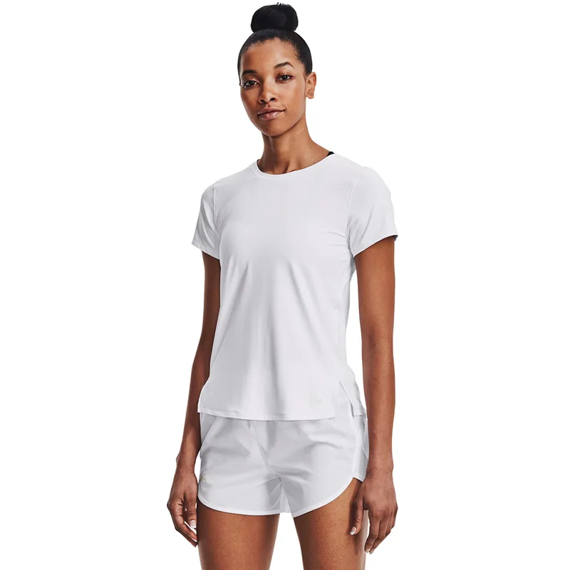 T-shirt Under Armour Isochill Run Laser Tee White M