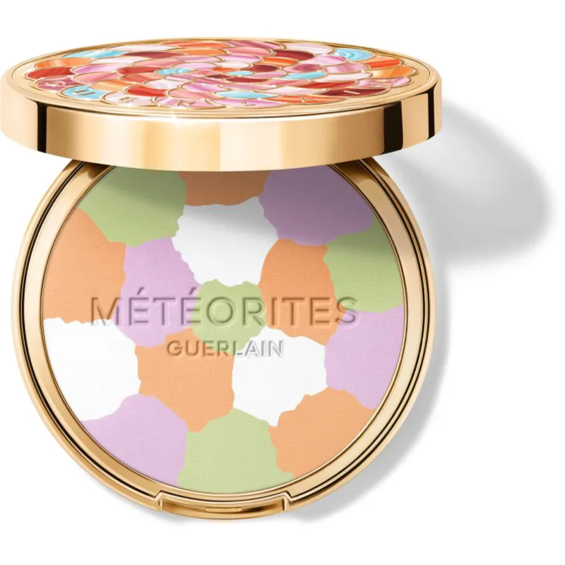 GUERLAIN Météorites Compact Mattifying Powder συμπαγής πούδρα απόχρωση 02 Cool Rosé 8.5 γρ
