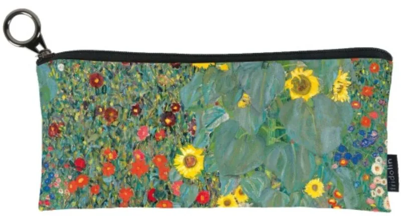 Κασετίνα λεπτή υφασμάτινη Fridolin (Gustav Klimt - Bauerngarten mit Sonnenblumen)